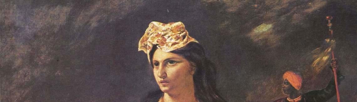 Eugene Delacroix - Greece on the Ruins of Missolonghi