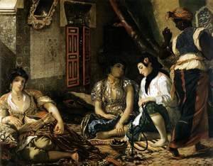 Eugene Delacroix - The Women of Algiers 1834