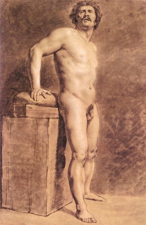 Male Academy Figure  Probably Polonais  Standing