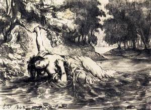 The Death of Ophelia 1843