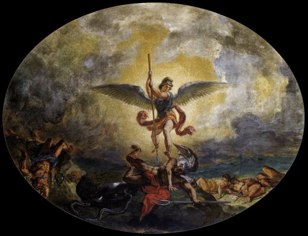 St Michael defeats the Devil