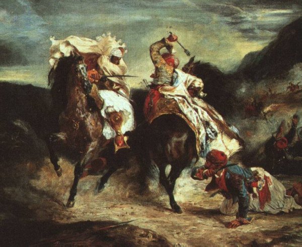 Combat of Giaour and Hassan