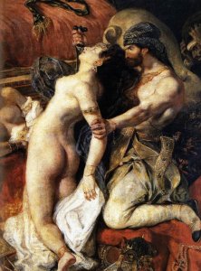 The Death of Sardanapalus (detail)