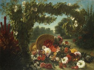 Basket of Flowers 1848