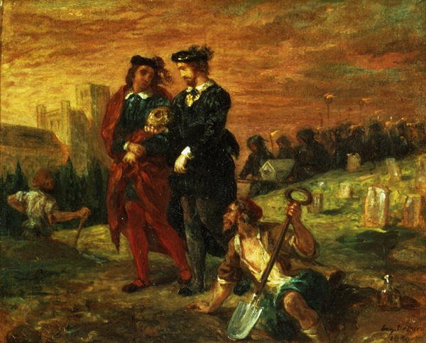 Hamlet and Horatio in the Cemetery 1859