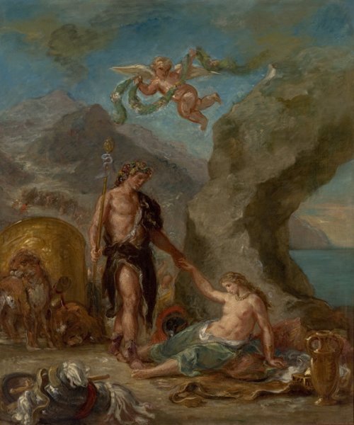 The Autumn Bacchus and Ariadne