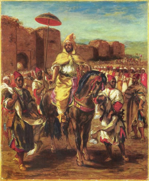 The Sultan of Morocco and his Entourage