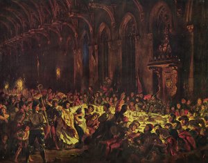 Murder of the bishop von Luettich