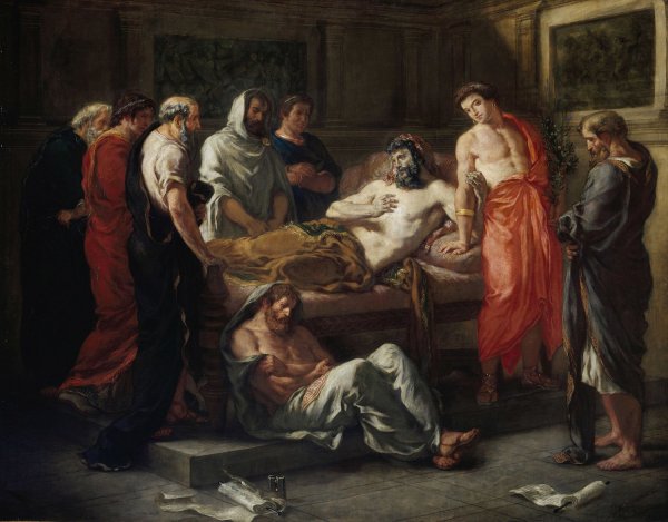 Study for The Death of Marcus Aureliut